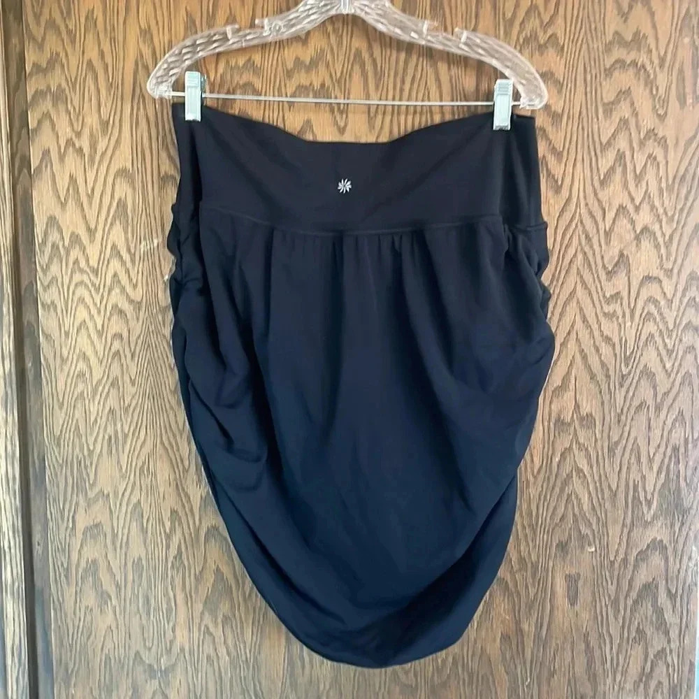 Black Athleta Transcend‎ Skort Juepe Shorts  2X